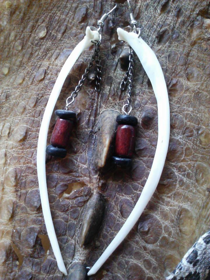 Modern-Earth-Creations.Carp-Rib-Bone-Earrings