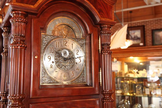 Father-Time-Clock-and-Collectibles