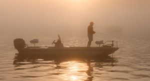 Fishing on Lake Taneycomo