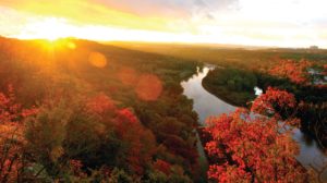 Lake Taneycomo in The Fall