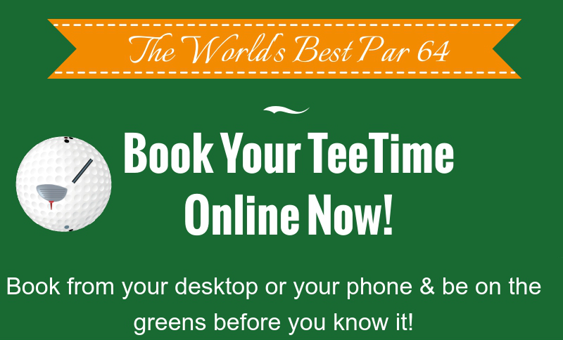 Book a Tee Time CTA Golf