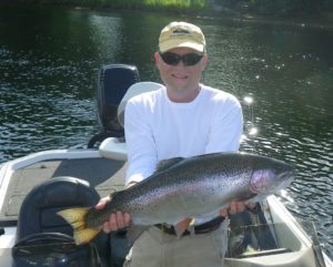 Fishing on Lake Taneycomo