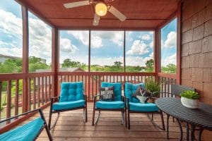 Branson Cabin Porch